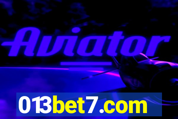 013bet7.com