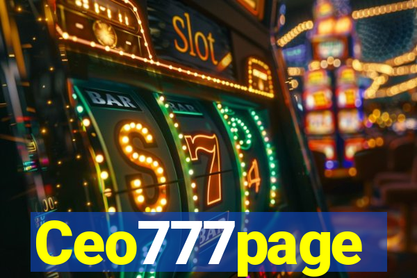 Ceo777page