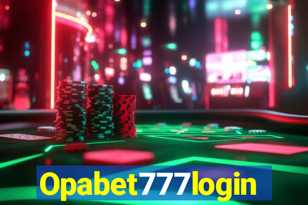 Opabet777login