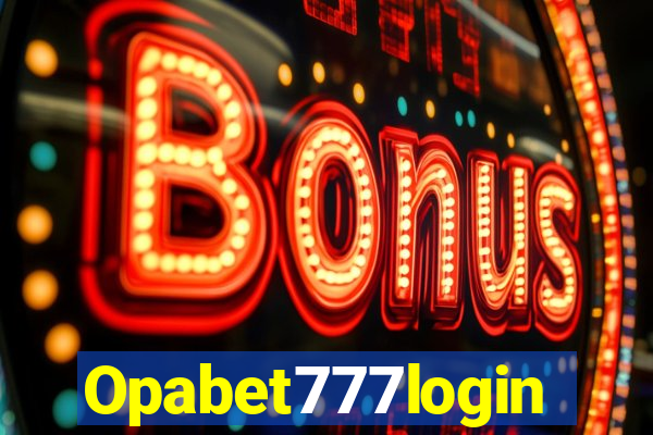 Opabet777login