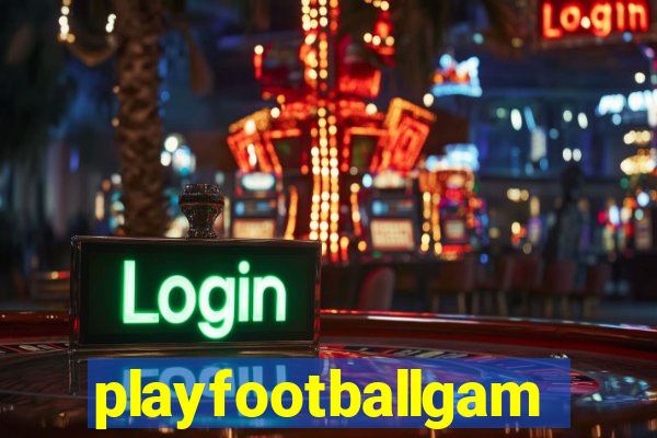 playfootballgames